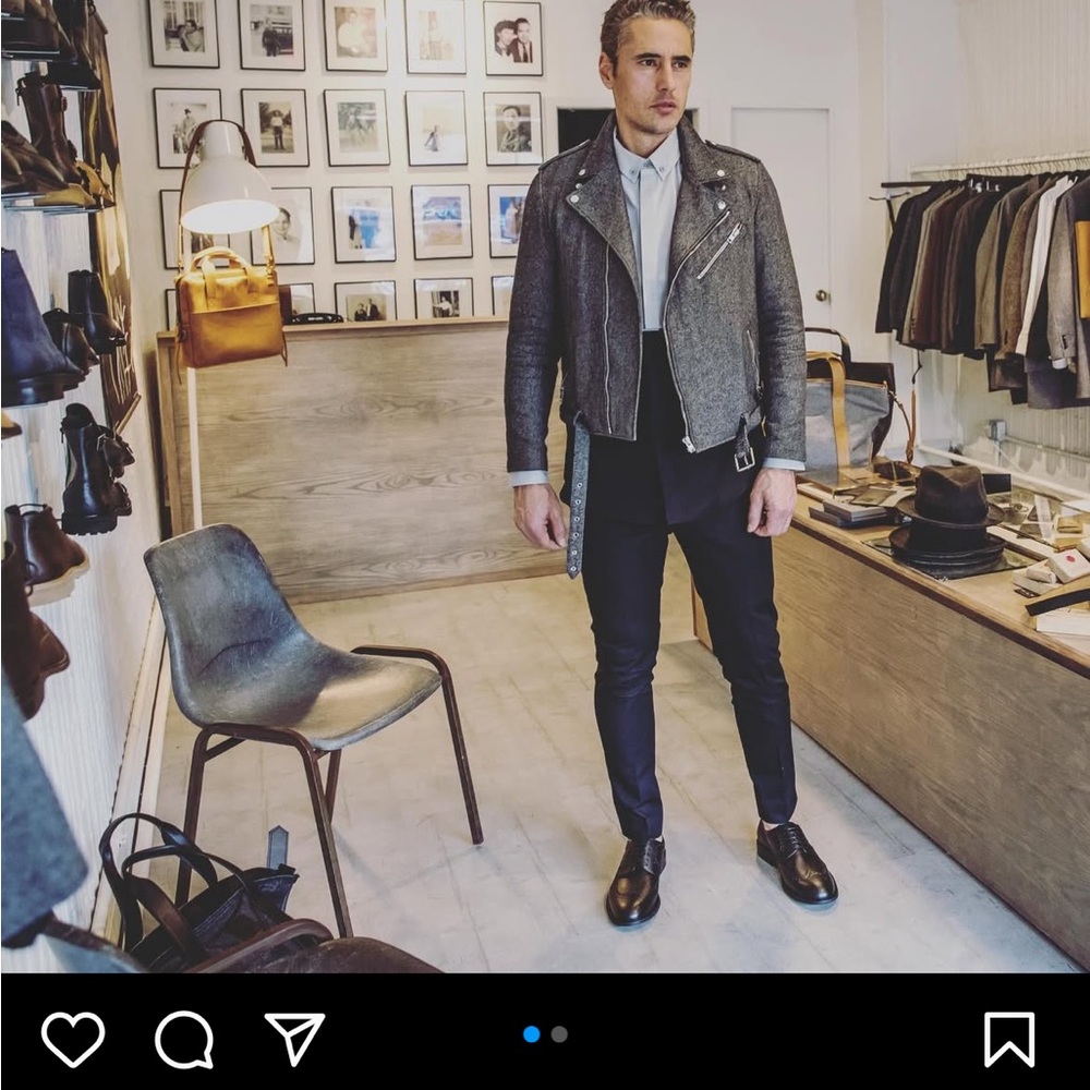 Designer Biker Jacket (Brave Gentleman) - Picture 3 of 4